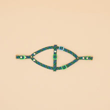 Load image into Gallery viewer, Marley Flat Rope Harness - Tartan Green