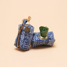 Load image into Gallery viewer, Riley Waste Bag Holder - Indigo Print