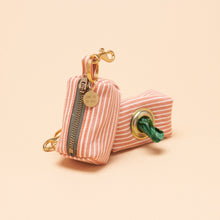 Load image into Gallery viewer, Riley Waste Bag Holder - Peach Stripe