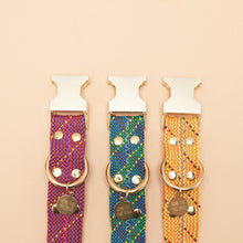 Load image into Gallery viewer, Dexter Large Dog Collar - Turbo Yellow