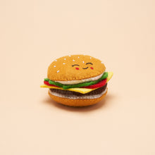 Load image into Gallery viewer, Burger Squeaker Toy
