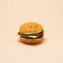 Load image into Gallery viewer, Burger Squeaker Toy
