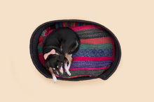 Load image into Gallery viewer, Sprawler Handwoven Dog Bed Basket - Black (Store pick up only)