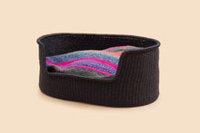 Load image into Gallery viewer, Sprawler Handwoven Dog Bed Basket - Black (Store pick up only)
