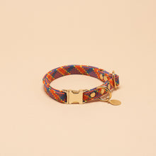 Load image into Gallery viewer, Saimin Flat Rope Collar - Orange