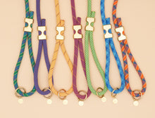 Load image into Gallery viewer, Fuji Rope Leash - Tartan Green