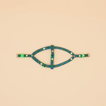 Load image into Gallery viewer, Marley Flat Rope Harness - Tartan Green