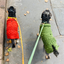 Load image into Gallery viewer, Parker Turtleneck Cable Sweater - Blue