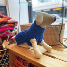 Load image into Gallery viewer, Parker Turtleneck Cable Sweater - Blue
