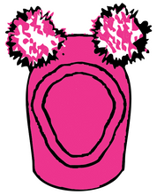 Load image into Gallery viewer, Pom Pom Sweater Hood - Pink