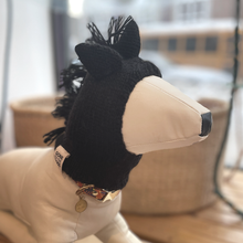 Load image into Gallery viewer, Unicorn Sweater Hood - Black