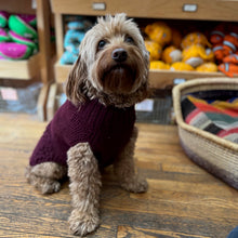 Load image into Gallery viewer, Ollie Turtleneck Sweater - Burgundy