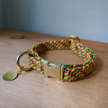 Load image into Gallery viewer, Saimin Flat Rope Collar - Sun Daze