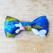 Load image into Gallery viewer, Hawaiian Aloha Blue Dog Bowtie