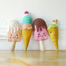 Load image into Gallery viewer, Single Scoop Cone Squeaker Toy