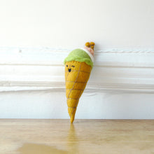Load image into Gallery viewer, Single Scoop Cone Squeaker Toy
