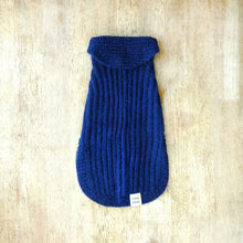 Load image into Gallery viewer, Champ Shawl Collar Sweater -  Navy
