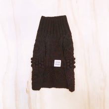 Load image into Gallery viewer, Parker Turtleneck Cable Sweater - Black