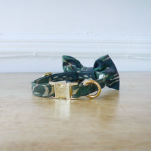 Load image into Gallery viewer, Bailey Bowtie Collar - Tiger Camo