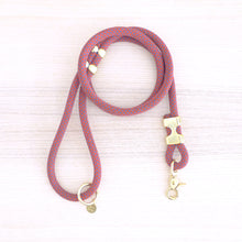 Load image into Gallery viewer, Fuji Rope Leash - Rose