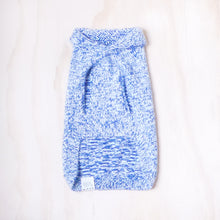 Load image into Gallery viewer, Major Shawl Collar Sweater - Marled Blue