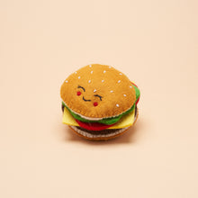 Load image into Gallery viewer, Burger Squeaker Toy
