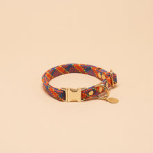 Load image into Gallery viewer, Saimin Flat Rope Collar - Orange
