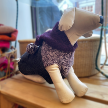 Load image into Gallery viewer, Colby Hoodie Sweater -  Marled Purple
