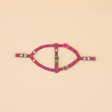 Load image into Gallery viewer, Marley Flat Rope Harness - Pink
