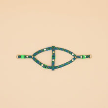 Load image into Gallery viewer, Marley Flat Rope Harness - Tartan Green
