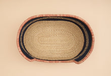 Load image into Gallery viewer, Sprawler Handwoven Dog Bed Basket - Peach Top (Store pick up only)
