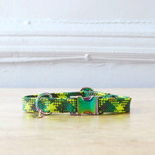 Load image into Gallery viewer, Green rope collar for dog or cat
