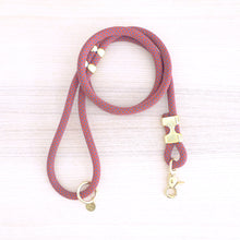 Load image into Gallery viewer, Fuji Rope Leash - Rose

