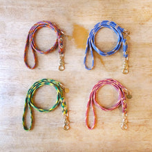 Load image into Gallery viewer, Upcycled  Flat Rope Small Dog or Puppy leash

